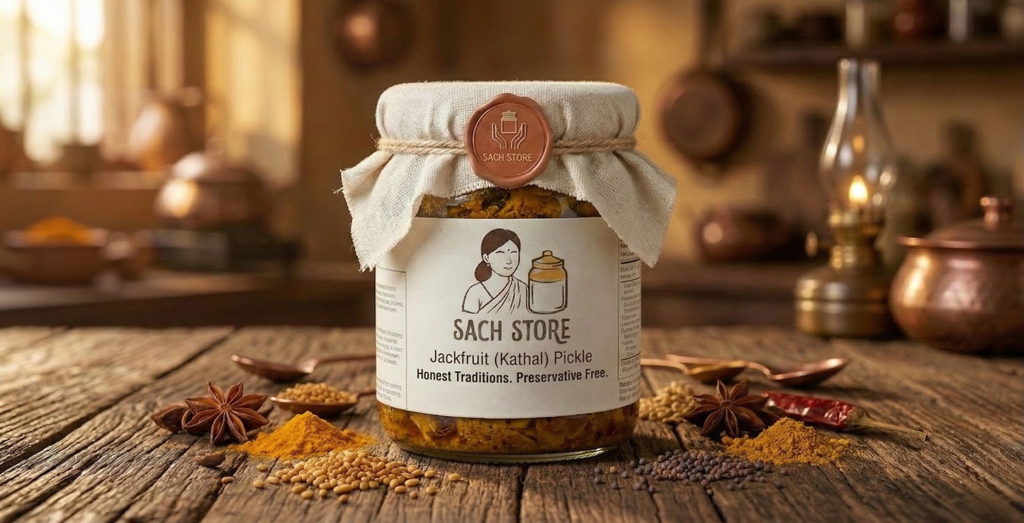 Jackfruit Pickle | Kathal Achar