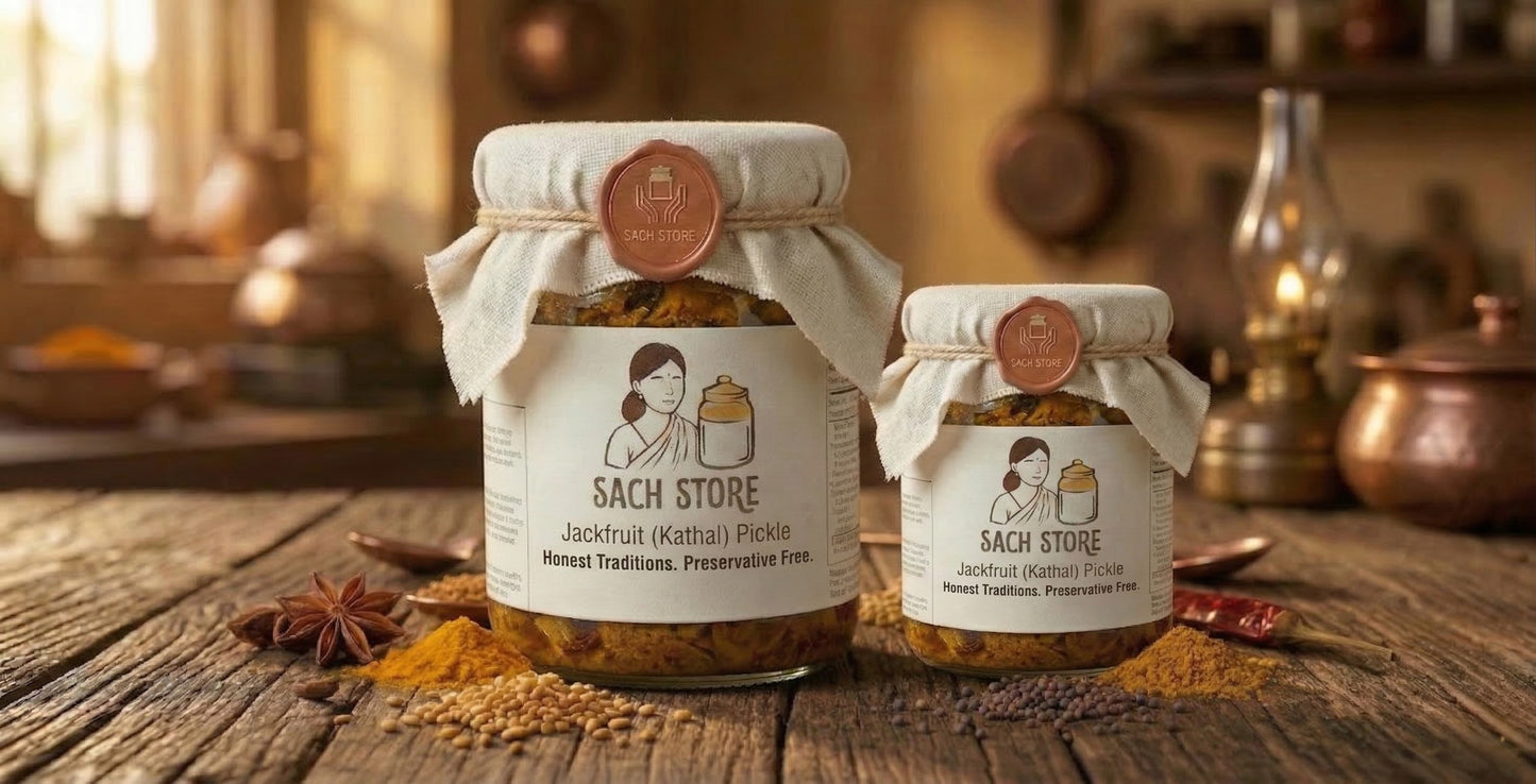 Jackfruit Pickle | Kathal Achar